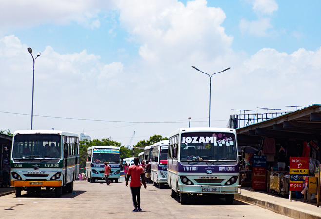 Within cities and towns, dalla dalla, boda boda (motorcycle taxis), and bajaji (tuk-tuks) are all cheaper than conventional taxis