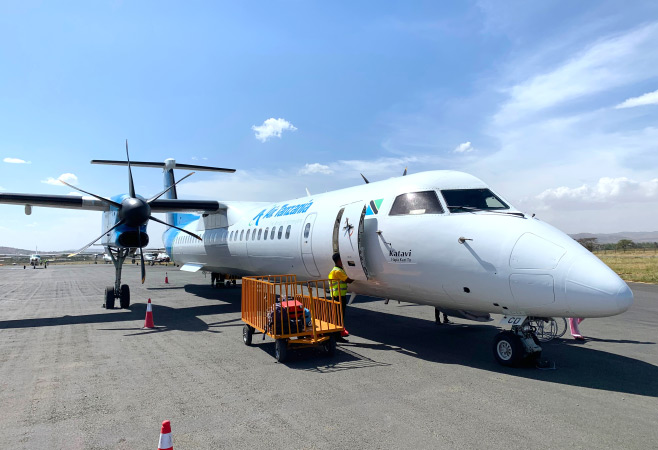 The most convenient and efficient way to access Ruaha National Park is by air.