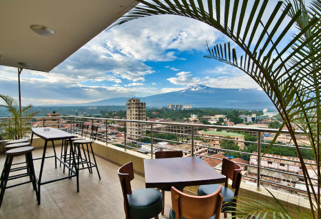 Kibo Palace Hotel Moshi offers accommodation with a shared lounge, free private parking, a terrace, and a bar. Kibo Palace Hotel Moshi offers accommodation with a shared lounge, free private parking, a terrace, and a bar.