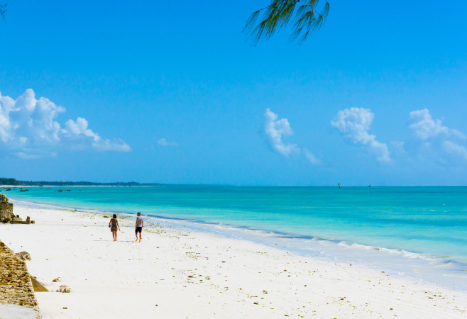 Jambiani beach is one of best beaches to visit in Tanzania