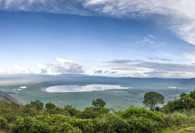 Popular safari destinations included in Tanzania holiday packages - Ngorongoro Crater