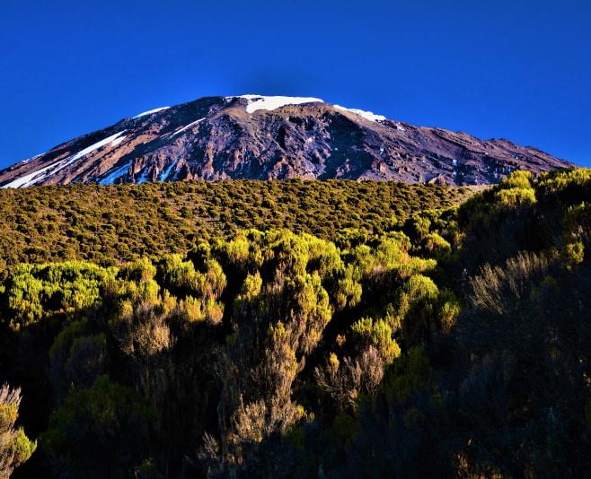 Uhuru Peak is the highest summit of Mount Kilimanjaro and the tallest point in Africa